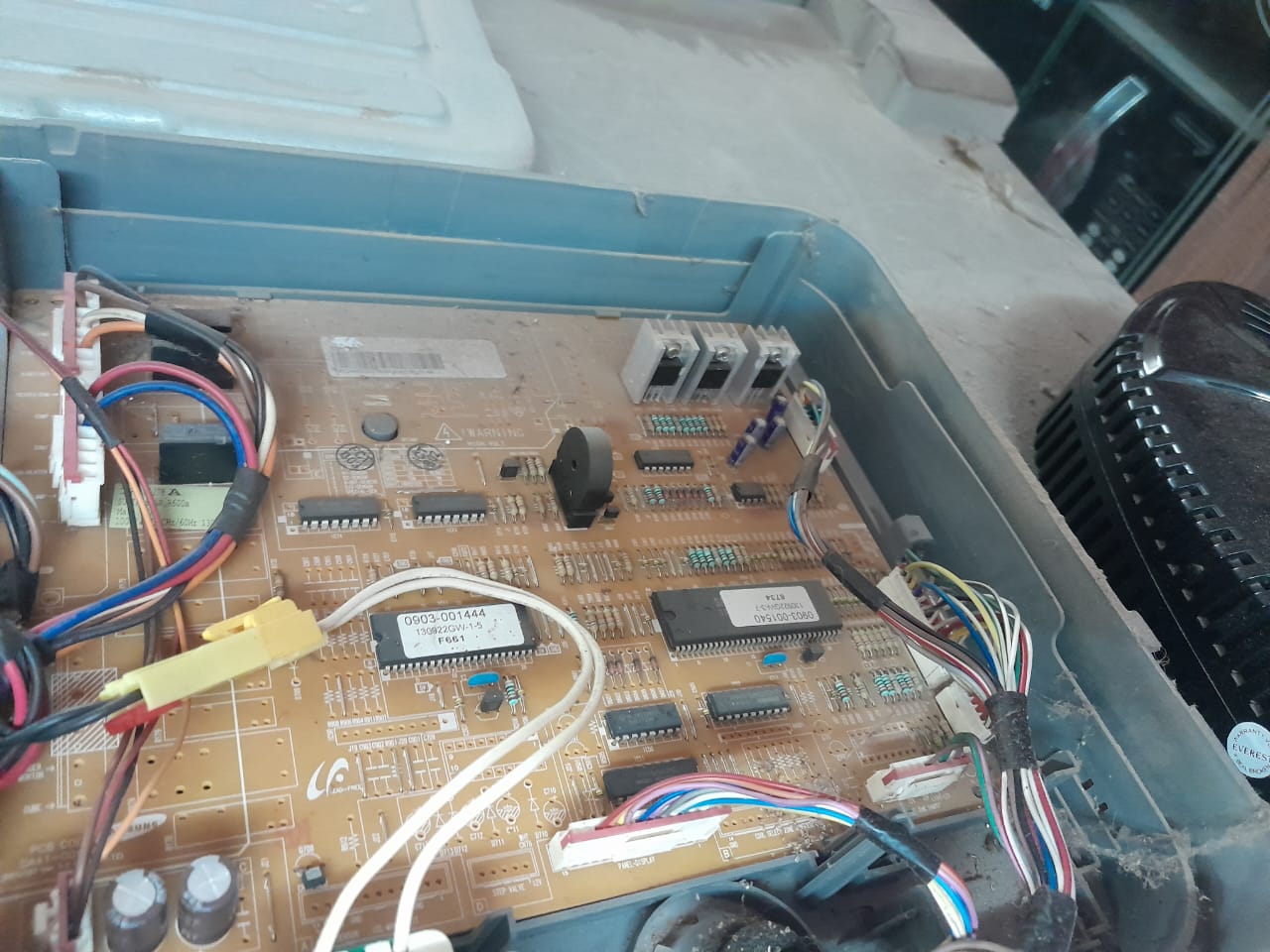 Genuine Samsung parts used for appliance repair in OMR